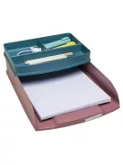 EXACOMPTA Irattálca, műanyag, EXACOMPTA "COMBO Styli Skandi", rózsaszín