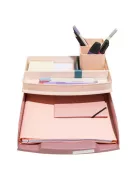 EXACOMPTA Irattálca, műanyag, EXACOMPTA "COMBO Styli Skandi", rózsaszín