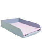 EXACOMPTA Irattálca, műanyag, EXACOMPTA "COMBO Styli AutentiK", kékesszürke