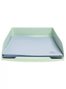 EXACOMPTA Irattálca, műanyag, EXACOMPTA "COMBO Styli AutentiK", zsálya