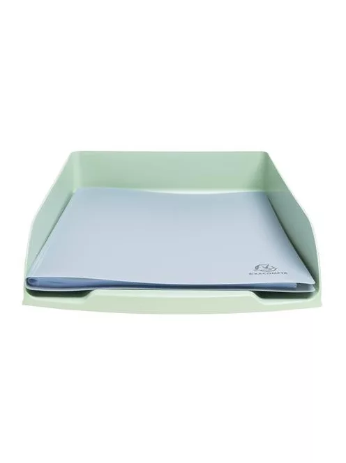 EXACOMPTA Irattálca, műanyag, EXACOMPTA "COMBO Styli AutentiK", zsálya