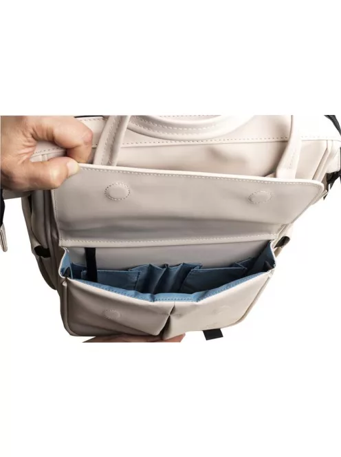 EXACOMPTA Notebook hátizsák, 15", 12 L, EXACOMPTA "Exactive®", bézs