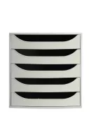 EXACOMPTA Irattároló, műanyag, 5 fiókos, EXACOMPTA "Ecobox Office", szürke