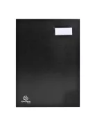 EXACOMPTA Aláírókönyv, A4, 18 részes, karton, EXACOMPTA, fekete