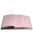 EXACOMPTA Aláírókönyv, A4, 18 részes, karton, EXACOMPTA, fekete