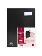 EXACOMPTA Aláírókönyv, A4, 18 részes, karton, EXACOMPTA, fekete