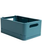 EXACOMPTA Tárolódoboz, A5+, összecsukható, EXACOMPTA "Skandi", nyugodt kék