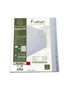 EXACOMPTA Regiszter, műanyag, A4+, 1-31, EXACOMPTA, szürke