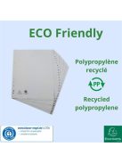 EXACOMPTA Regiszter, műanyag, A4+, 1-31, EXACOMPTA, szürke