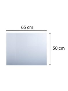   EXACOMPTA Könyökalátét, PVC, 500x650 mm, EXACOMPTA, áttetsző