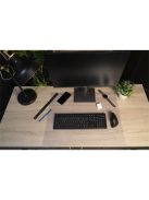 EXACOMPTA Könyökalátét, PVC, 500x650 mm, EXACOMPTA, áttetsző