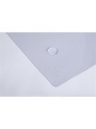 EXACOMPTA Könyökalátét, PVC, 500x650 mm, EXACOMPTA, áttetsző