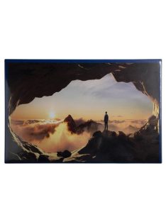   EXACOMPTA Könyökalátét, PVC, 375x575 mm, EXACOMPTA "KreaCover®", kék