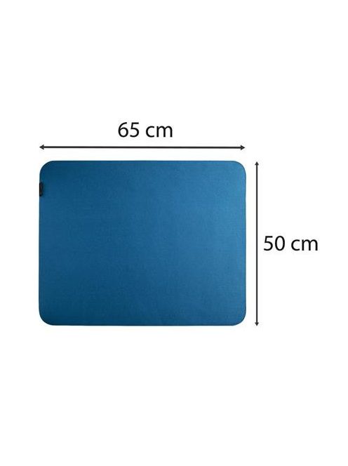 EXACOMPTA Könyökalátét, filc, 500x650 mm, EXACOMPTA "Teksto", türkíz