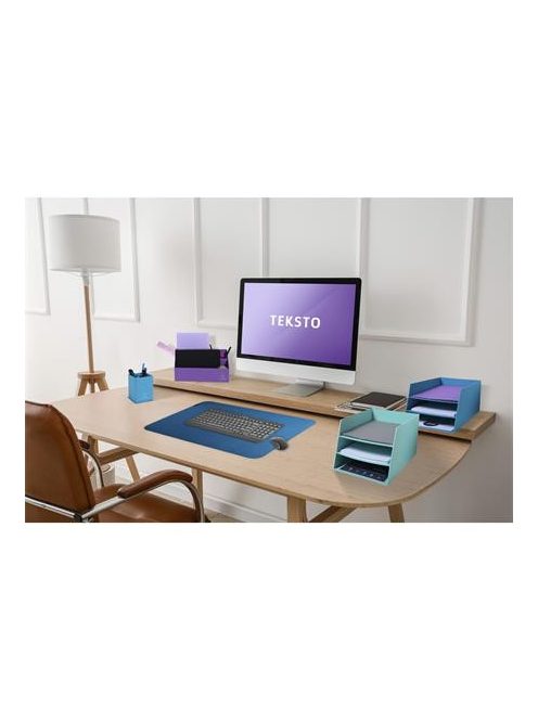 EXACOMPTA Könyökalátét, filc, 500x650 mm, EXACOMPTA "Teksto", türkíz