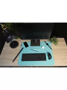 EXACOMPTA Könyökalátét, filc, 500x650 mm, EXACOMPTA "Teksto", kékeszöld