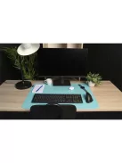 EXACOMPTA Könyökalátét, filc, 500x650 mm, EXACOMPTA "Teksto", kékeszöld