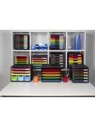 EXACOMPTA Dokumentum szortírozó, műanyag, 5 részes, EXACOMPTA "Horizon Iderama®"