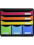 EXACOMPTA Irattároló, műanyag, 6 fiókos, EXACOMPTA "Store-Box Maxi Iderama®"