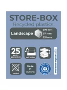 EXACOMPTA Irattároló, műanyag, 6 fiókos, EXACOMPTA "Store-Box Maxi Iderama®"