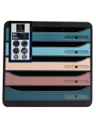 EXACOMPTA Irattároló, műanyag, 5 fiókos, EXACOMPTA "Big-Box Plus Skandi Iderama"