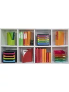 EXACOMPTA Irattároló, műanyag, 5 fiókos, EXACOMPTA "Big-Box Plus Iderama"