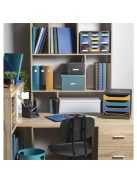 EXACOMPTA Irattároló, műanyag, 4 fiókos, EXACOMPTA "Big-Box Neo Deco"