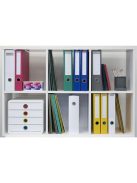EXACOMPTA Irattároló, műanyag, 4 fiókos, EXACOMPTA "Pop-Box", fehér