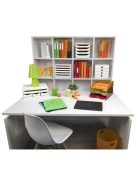 EXACOMPTA Irattároló, műanyag, 4 fiókos, EXACOMPTA "Pop-Box", fehér