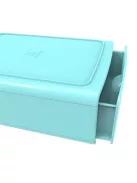 EXACOMPTA Irattároló, műanyag, 1 fiókos, EXACOMPTA "Skandi", jégkék