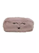 EXACOMPTA Tolltartó, cipzáras, EXACOMPTA "Fur", vegyes színek