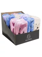 EXACOMPTA Tolltartó, cipzáras, EXACOMPTA "Fur", vegyes színek