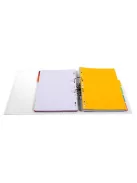 EXACOMPTA Iratrendező, 50 mm, A4, PVC, EXACOMPTA, fehér