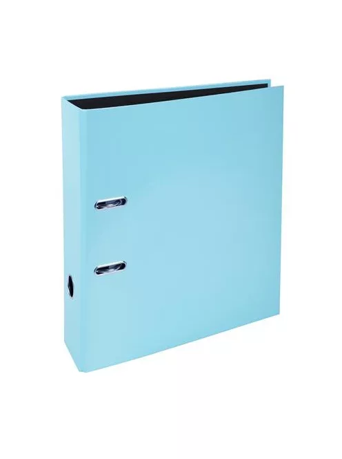 EXACOMPTA Iratrendező, 80 mm, A4, karton, EXACOMPTA "Aquarel", pasztell kék