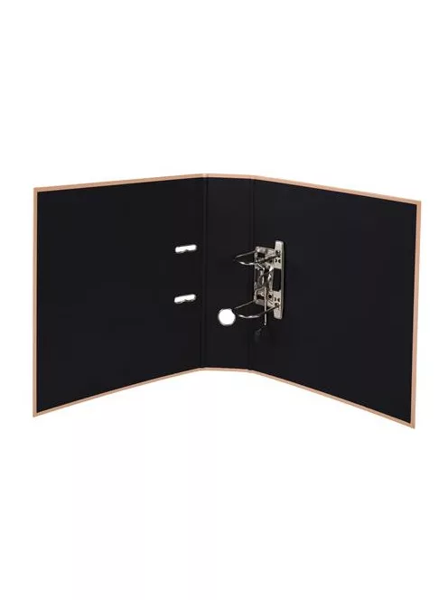 EXACOMPTA Iratrendező, 80 mm, A4, karton, EXACOMPTA "Aquarel", pasztell korall