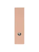 EXACOMPTA Iratrendező, 80 mm, A4, karton, EXACOMPTA "Aquarel", pasztell korall