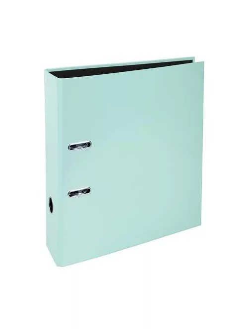 EXACOMPTA Iratrendező, 80 mm, A4, karton, EXACOMPTA "Aquarel", pasztell zöld