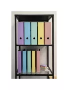 EXACOMPTA Iratrendező, 80 mm, A4, karton, EXACOMPTA "Aquarel", pasztell zöld