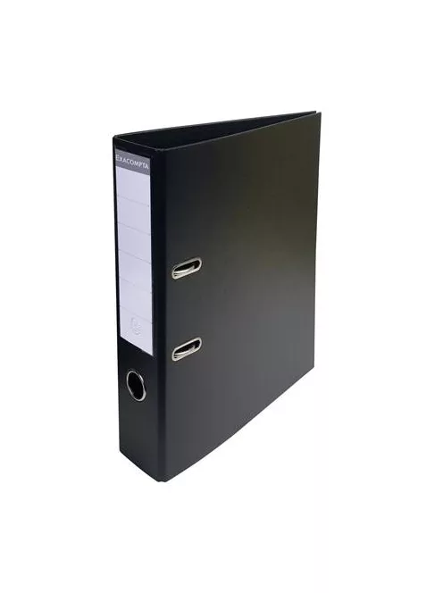 EXACOMPTA Iratrendező, 70 mm, A4, PVC, EXACOMPTA, fekete