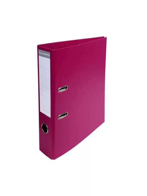 EXACOMPTA Iratrendező, 70 mm, A4, PVC, EXACOMPTA, fuxia
