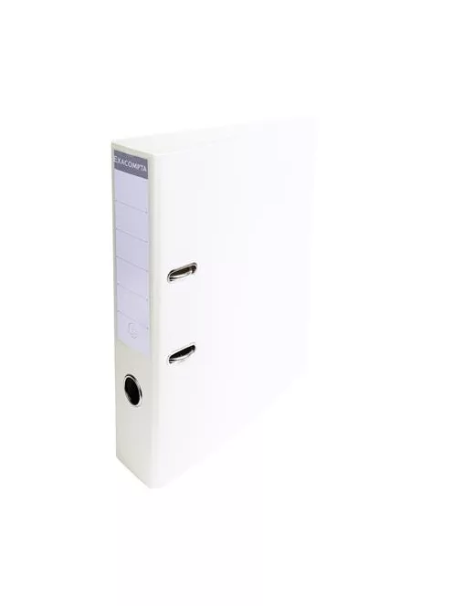 EXACOMPTA Iratrendező, 70 mm, A4, PVC, EXACOMPTA, fehér