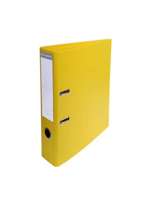 EXACOMPTA Iratrendező, 70 mm, A4, PVC, EXACOMPTA, sárga