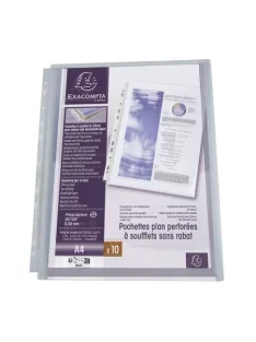   EXACOMPTA Katalógustartó genotherm, lefűzhető, A4, PP, EXACOMPTA
