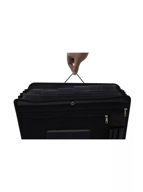 EXACOMPTA Konferencia mappa, A4, PP, cipzáras, EXACOMPTA "Exactive®"