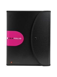   EXACOMPTA Konferencia mappa, A4, PP, patentos, EXACOMPTA "ExaFolio®", fekete