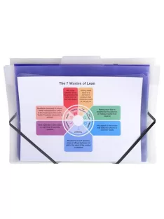 EXACOMPTA Irattároló, PP, 6 rekeszes, fali, EXACOMPTA