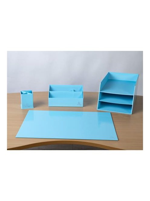 EXACOMPTA Könyökalátét, karton, 575x375 mm, EXACOMPTA "Aquarel", pasztell kék