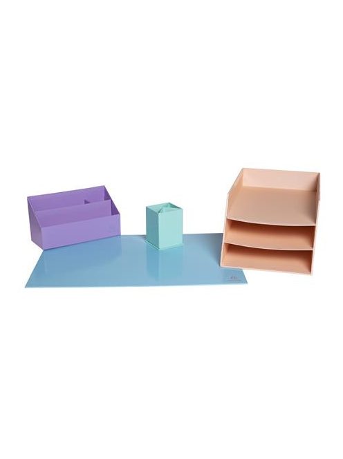 EXACOMPTA Könyökalátét, karton, 575x375 mm, EXACOMPTA "Aquarel", pasztell kék