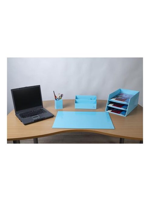 EXACOMPTA Könyökalátét, karton, 575x375 mm, EXACOMPTA "Aquarel", pasztell kék