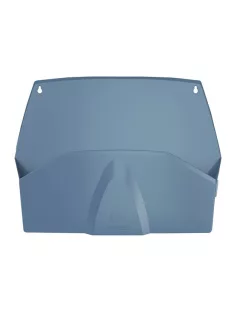   EXACOMPTA Fali rendszerező, 1 rekeszes, fekvő, 38,2x28,9x7,2 cm, EXACOMPTA "Autentik", kékesszürke